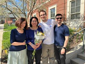 Ivi, Gina, Tom and Anthony