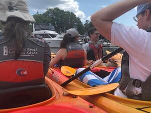 Lab Kayaking Trip Summer 2019 image 6