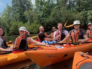 Lab Kayaking Trip Summer 2019 image 28