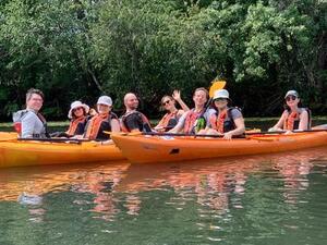 Lab Kayaking Trip Summer 2019 image 16