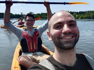 Lab Kayaking Trip Summer 2019 image 12