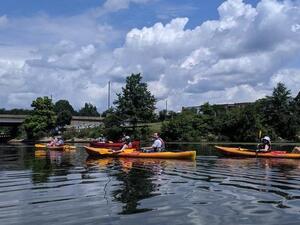 Lab Kayaking Trip Summer 2019 image 10
