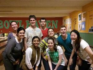 The Kuperberg Lab Goes Bowling!